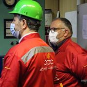 بازدید مدیران عامل شستا و تاپیکو از کارخانه تهران  نفت پاسارگاد 