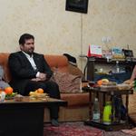 دیدار مدیران عامل تاپیکو و نفت پاسارگاد با خانواده شهید محمد فربین
