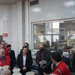 گزارش تصویری بازدید رئیس مرکز تحقیقات راه و شهرسازی از کارخانه تهران نفت پاسارگاد