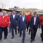 گزارش تصویری بازدید وزیر تعاون، کار و رفاه اجتماعی و هیات همراه از مجتمع قیرسازی تهران نفت پاسارگاد