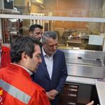 گزارش تصویری بازدید وزیر تعاون، کار و رفاه اجتماعی و هیات همراه از مجتمع قیرسازی تهران نفت پاسارگاد
