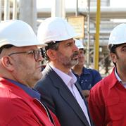 گزارش تصویری بازدید مدیرعامل شستا از کارخانه نفت پاسارگاد شیراز