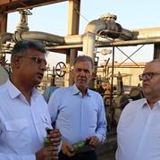 گزارش تصویری بازدید مدیرعامل نفت پاسارگاد از کارخانه بندرعباس و پایانه صادراتی این شرکت در بندر شهید رجایی