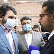 حضور وزیر تعاون، کار و رفاه اجتماعی در غرفه نفت پاسارگاد