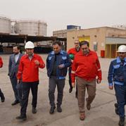 بازدید مدیرعامل شرکت نفت پاسارگاد از مجتمع تهران