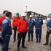 بازدید مدیرعامل شرکت نفت پاسارگاد از مجتمع تهران