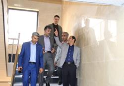 بازدید قائم مقام مدیرعامل شرکت نفت پاسارگاد از مراحل پایانی ساختمان اداری شیراز 