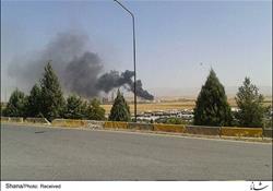 حادثه حریق در کارخانه تهران شرکت نفت پاسارگاد بسرعت مهار شد