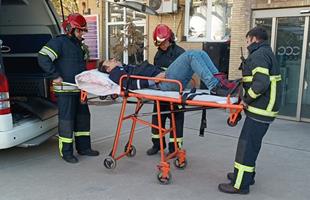 برگزاری مانور آتش سوزی و زلزله در کارخانه تبریز